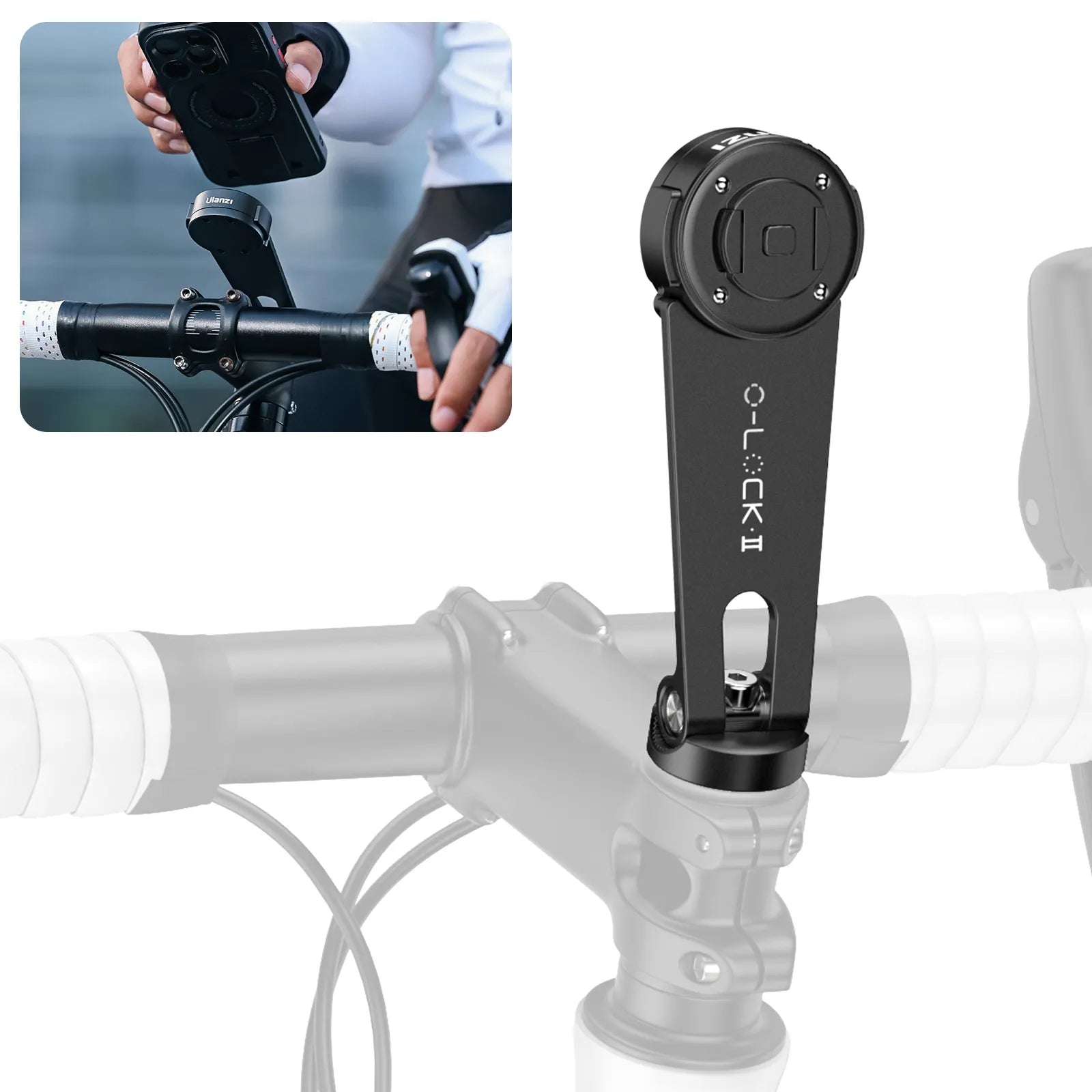 Ulanzi O-LOCK II バイク用スマホホルダー M010 Ulanzi O-LOCK II バイク用スマホホルダー M010