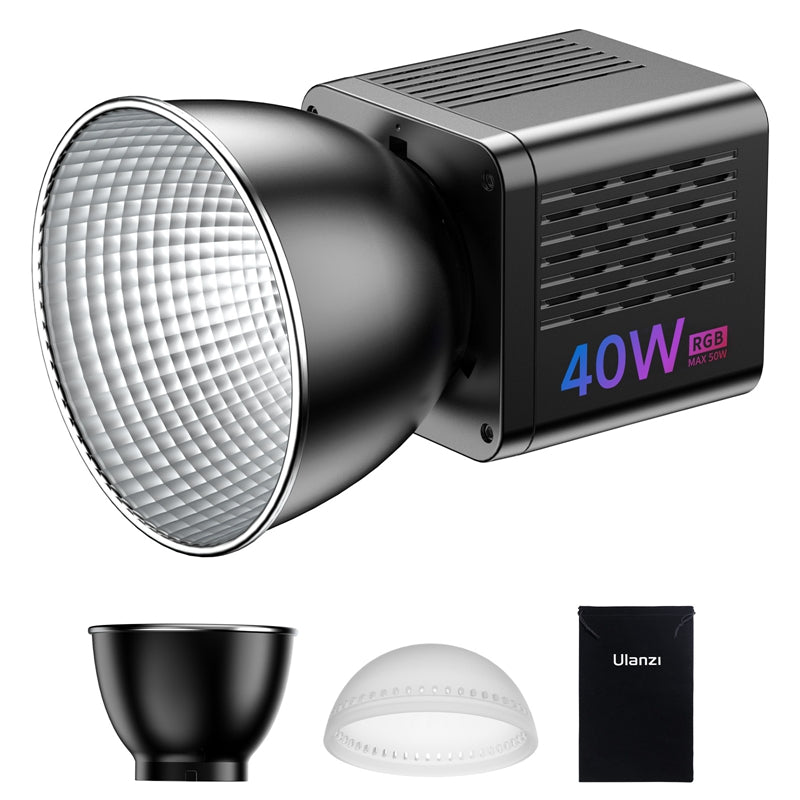 Ulanzi L024 40W RGB ポータブル LED ビデオライト