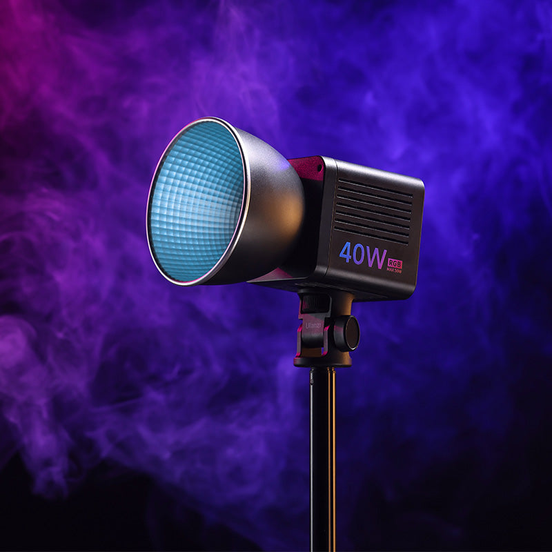 Ulanzi L024 40W RGB ポータブル LED ビデオライト