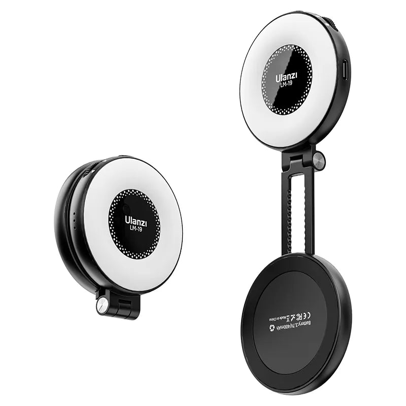 Ulanzi LM19 MagSafe LED セルフィーリングライト L049GBB1 Ulanzi LM19 MagSafe LED セルフィーリングライト L049GBB1