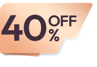 数量限定！40%OFFセール