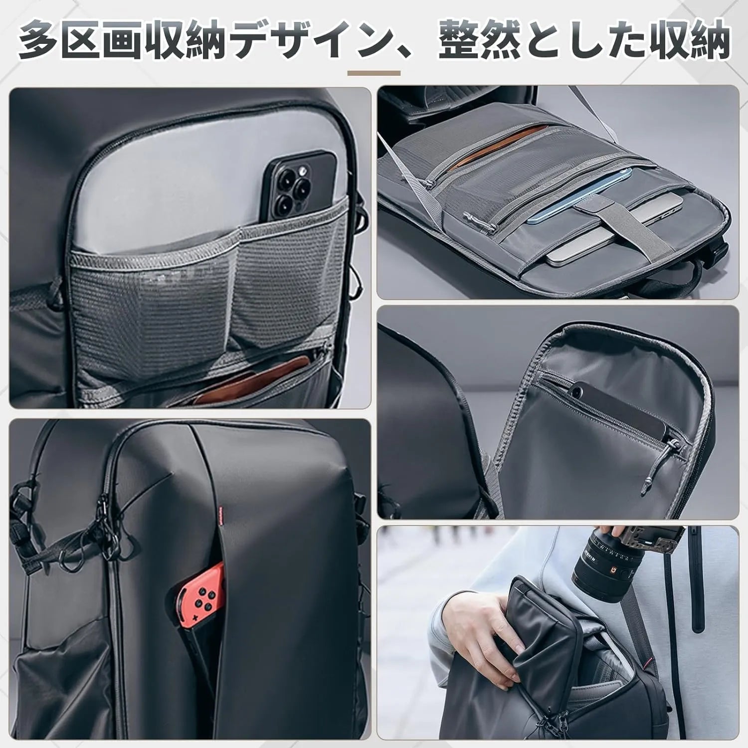 Ulanzi BP09 カメラバックパック 22L B011GBB1