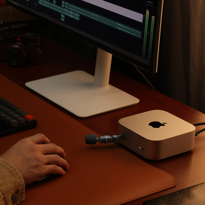 Ulanzi ミニマイク AM23 iPhone/Android対応 Type-C端子 プラグ