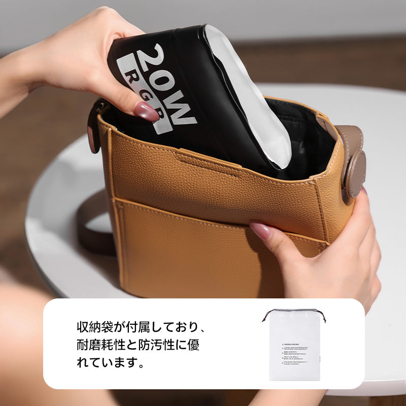 防水充気式スティックライト 折りたたみ、持ち運びに便利