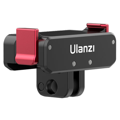Ulanzi OA-11 デュアルインターフェース折りたたみベース DJI Action 3/4 2843A用