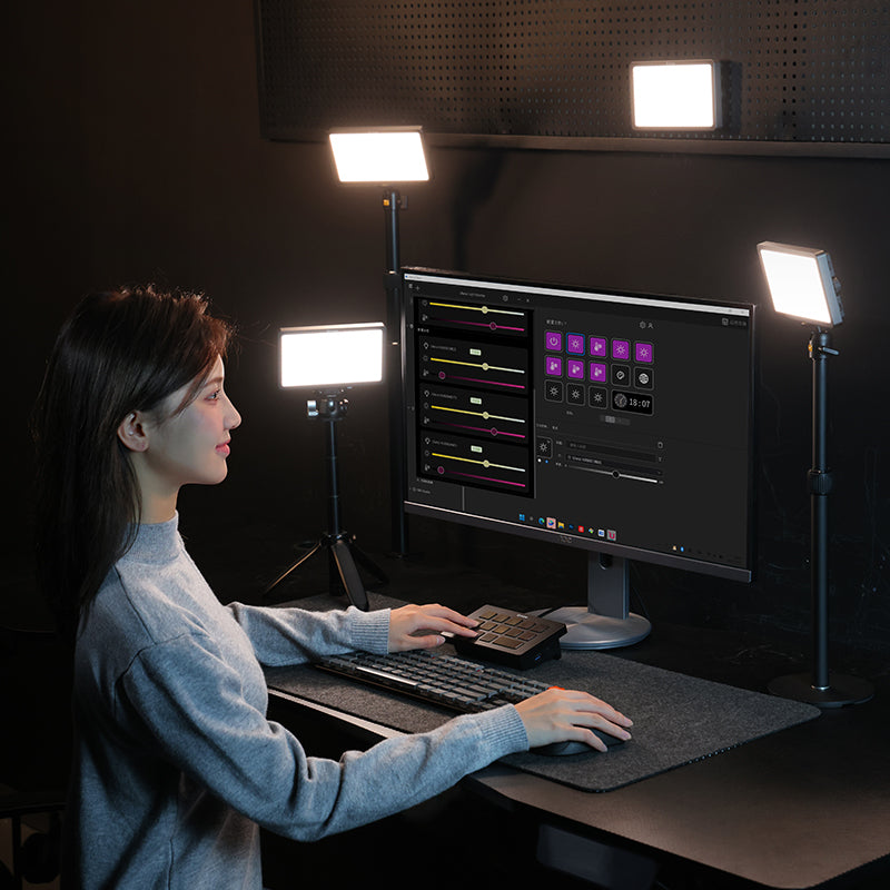 Ulanzi K6500 マグネット式ビデオライト|自撮りリングライト Bluetooth Ulanzi K6500 マグネット式ビデオライト|自撮りリングライト Bluetooth