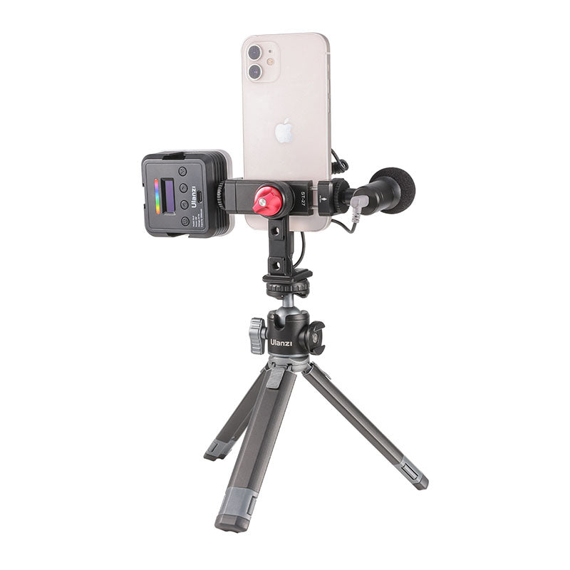 Ulanzi ST-27 金属製携帯電話用三脚マウントクリップ 2476
