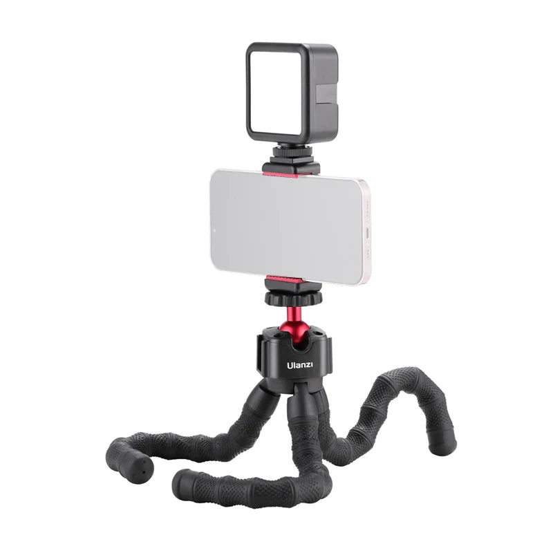 Ulanzi 柔軟な三脚付きVlog撮影用スマートフォンセット