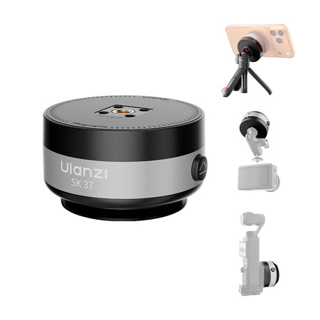 Ulanzi SK37 マグネット式1/4インチ電動吸盤 C124