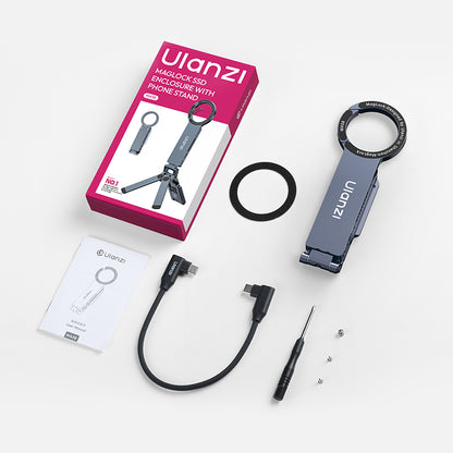 Ulanzi MA58 MagLock SSDケース 一体型スマホスタンド S046