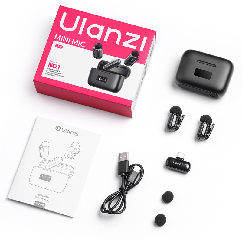 【新品未開封】Ulanzi A200 ミニマイク Ulanzi A200 ミニ マイク A046