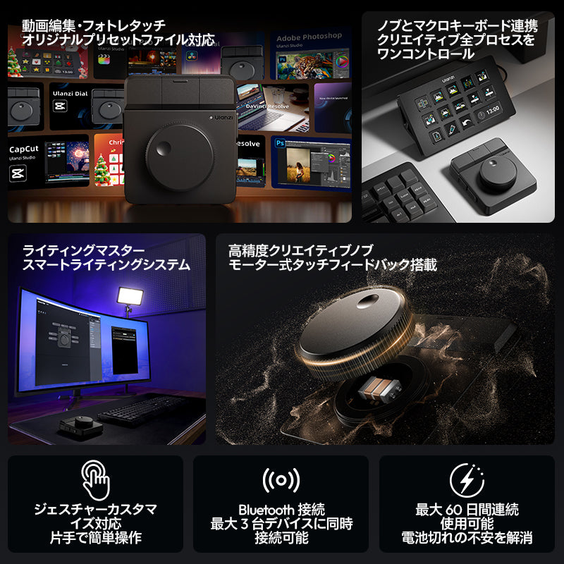 Ulanzi D100H Dial クリップアシスタント I003