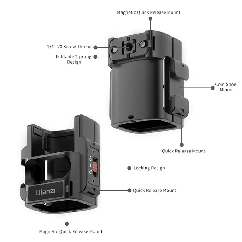 Ulanzi PK-06 拡張アダプター for DJI Osmo Pocket 3 C014