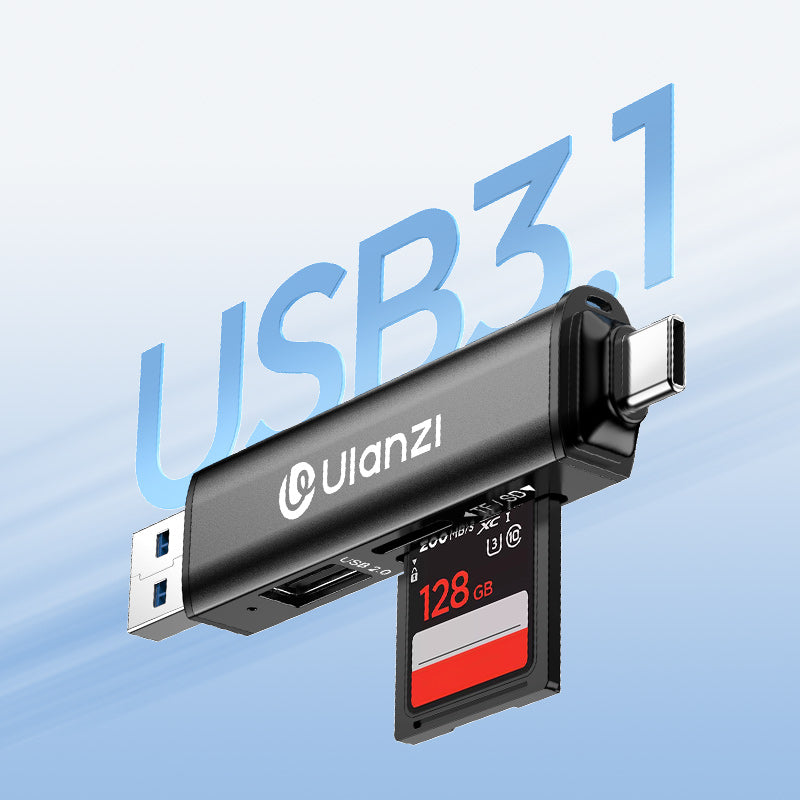 Ulanzi CR1 3-in-1 USBカードリーダー X117