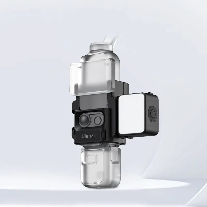 Ulanzi LM18ミニLEDビデオライト DJI Osmo Action 4/3&Pocket 3 Ulanzi LM18ミニLEDビデオライト DJI Osmo Action 4/3&Pocket 3