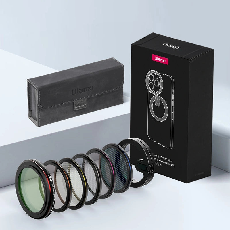 Ulanzi 52mm スマートフォン用のMagFilter磁気フィルターキットM012GBB1