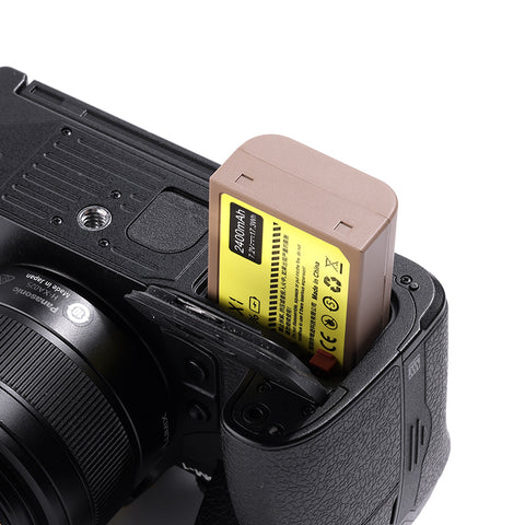 Ulanzi オリン パスBLX-1タイプのリチウムイオンバッテリー（USB-C充電ポート付き、2400mAh）3287
