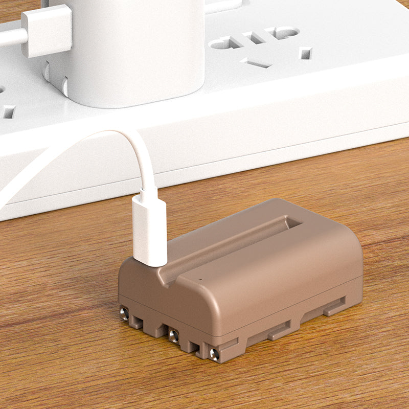 Ulnazi ソニーNP-FM500Hタイプのリチウムイオンバッテリー（USB-C充電ポート付き、2250mAh）3291