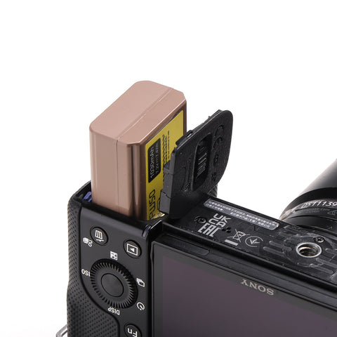 Ulanzi ソニーNP-FW50タイプのリチウムイオンバッテリー（USB-C充電ポート付き、1030mAh）3289