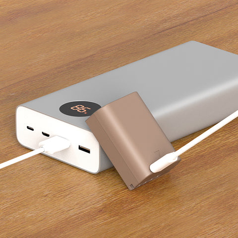 Ulanzi オリン パスBLX-1タイプのリチウムイオンバッテリー（USB-C充電ポート付き、2400mAh）3287