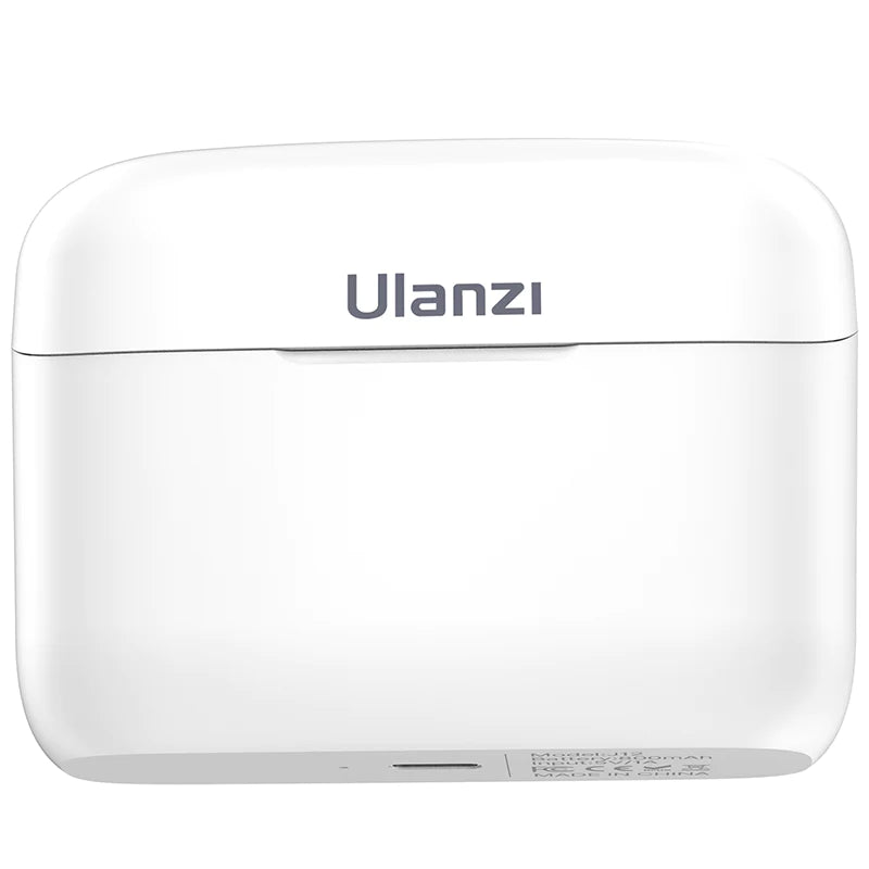 Ulanzi J12 ホワイトワイヤレスネックマイクシステム