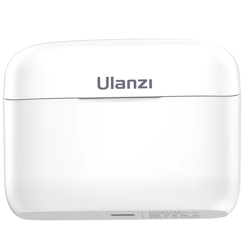 Ulanzi J12 ホワイトワイヤレスネックマイクシステム