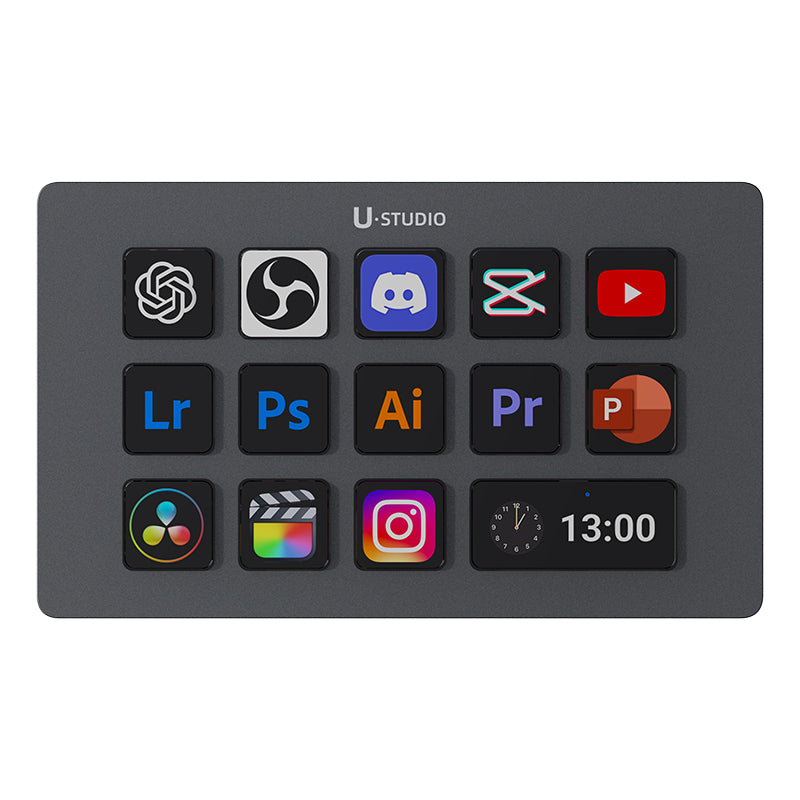 Ulanzi D200H Deck Dock ストリームデッキ風 7in1ドック Deck Dock 7-in-1 Stream Controller Hub | Fast Charging