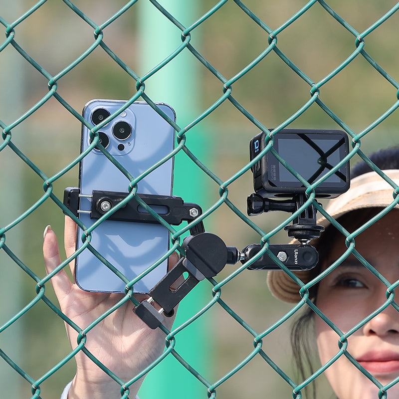 gopro chain link fence mount