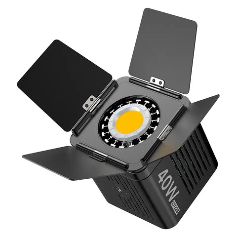 Ulanzi  40WLEDライト用 ミニボウエンスマウント付 4枚葉バンドア L059GBB1