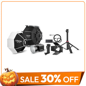 Ulanzi 40W tragbares LED-Videolicht-Paket 