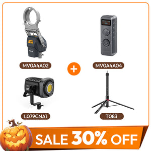 Ulanzi FALCAM Move LightGo リモートコントロール照明システム (Bowens マウント ポータブル M)