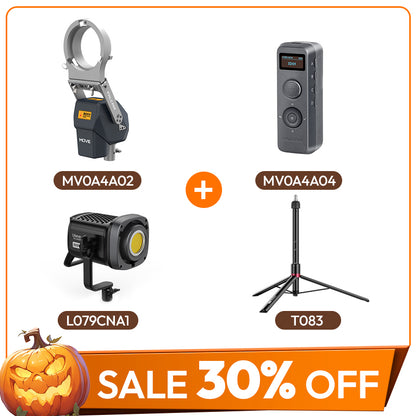 Ulanzi FALCAM Move LightGo リモートコントロール照明システム (Bowens マウント ポータブル M)