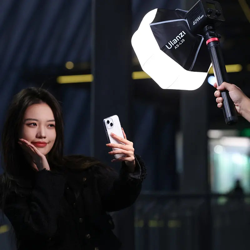 Ulanzi AS-L30 30cm ミニボウエンス マウントランタン ソフトボックス Ulanzi AS-L30 30cm ミニボウエンス マウントランタン ソフトボックス