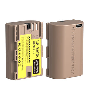Ulanzi Canon LP-E6NH Li-Ion Battery with USB-C Charging Port (2400mAh) 3284